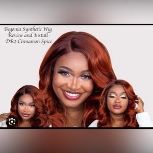 Outre Melted Hairline Lace Front Wig - Begonia (DR2/Cinnamon Spice)